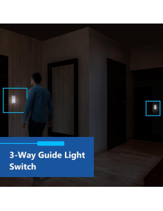 Interruptor de Luz LED LIDER con Sensor Automático 2-Pack 2