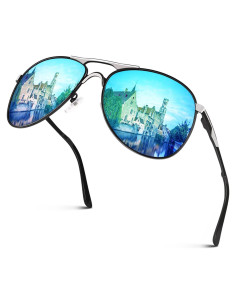 Gafas de Sol GQUEEN Polarizadas UV400 Estilo Militar