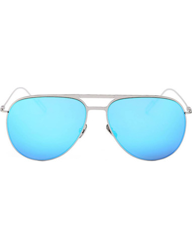 Gafas de Sol Aviador Espejo Azul Marco Metal Importadas