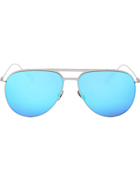 Gafas de Sol Aviador Espejo Azul Marco Metal Importadas Gafas de Sol Aviador Espejo Azul Marco Metal Importadas