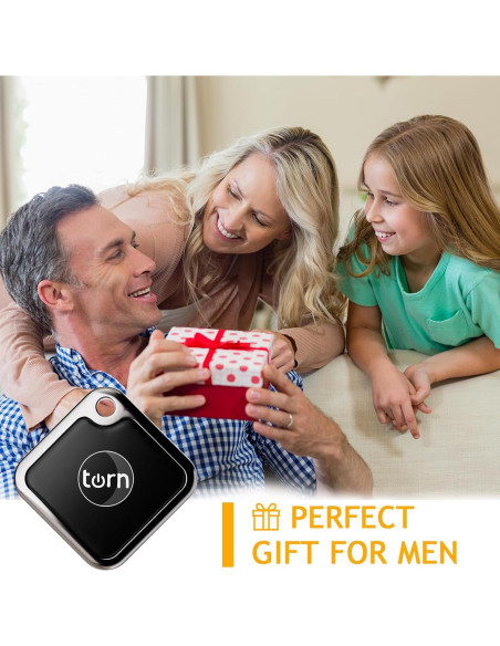 Etiqueta de rastreo GPS SMART CC para Apple Find My - Negro Etiqueta de rastreo GPS SMART CC para Apple Find My - Negro