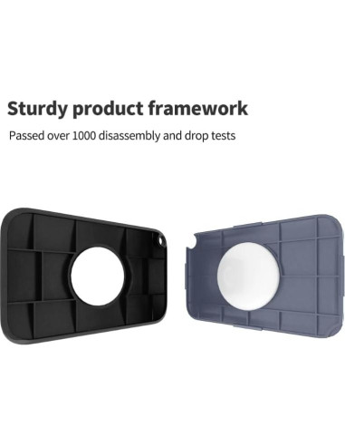 Soporte para AirTag ULTIENCE Negro - Funda delgada y resistente