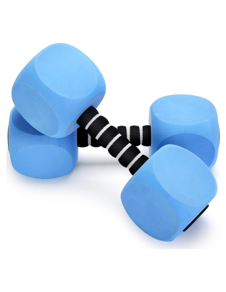 Mancuernas de Agua Outamateur 2Pack EVA 26.9x8.9cm Azul Mancuernas de Agua Outamateur 2Pack EVA 26.9x8.9cm Azul