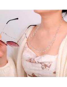 Cadena de Gafas KKJoy de Cobre 80cm con Gomas 2