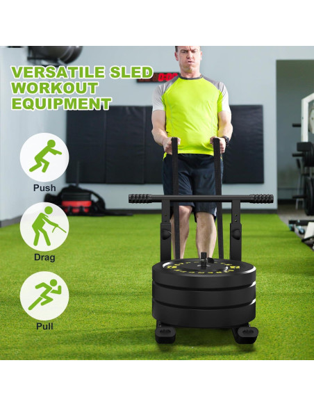 Trineo de Entrenamiento Choiana SP0513 Ajustable 250kg Trineo de Entrenamiento Choiana SP0513 Ajustable 250kg