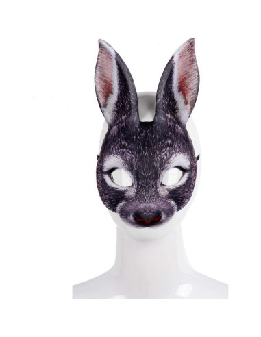Máscara de Conejo de Halloween Hosfairy - Talla Única