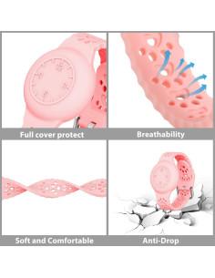 Funda Impermeable para AirTag Niños Sichy - Silicona Ajustable 2