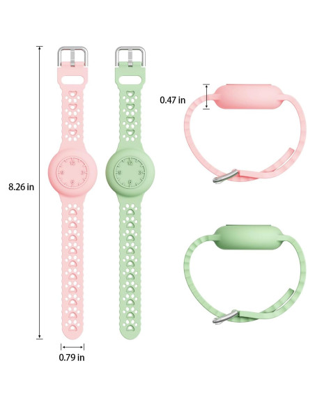 Funda Impermeable para AirTag Niños Sichy - Silicona Ajustable Funda Impermeable para AirTag Niños Sichy - Silicona Ajustable
