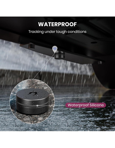 Soporte Magnético Klearlook para Air Tag - Impermeable y Resistente
