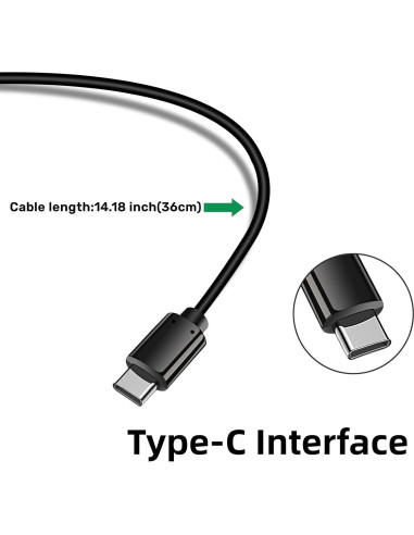 Convertidor Buck DC 12V/24V a 5V USB-C 3A 15W Acridine