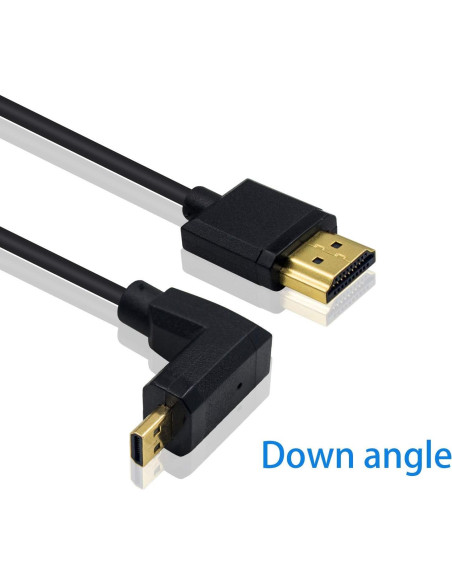 Cable HDMI a Micro HDMI Espiral Duttek 1.2M 4K Ultra HD Cable HDMI a Micro HDMI Espiral Duttek 1.2M 4K Ultra HD
