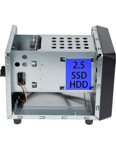 Caja NAS DIY KCMconmey 4+1 Bahía Mini ITX 3.16kg