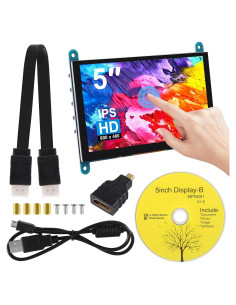 Pantalla Táctil Capacitiva 5" IPS 800x480 HDMI XIITIA