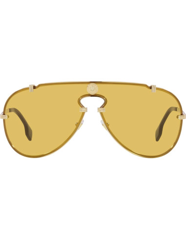 Gafas de sol Versace Hombre Marco Dorado Lentes Grises