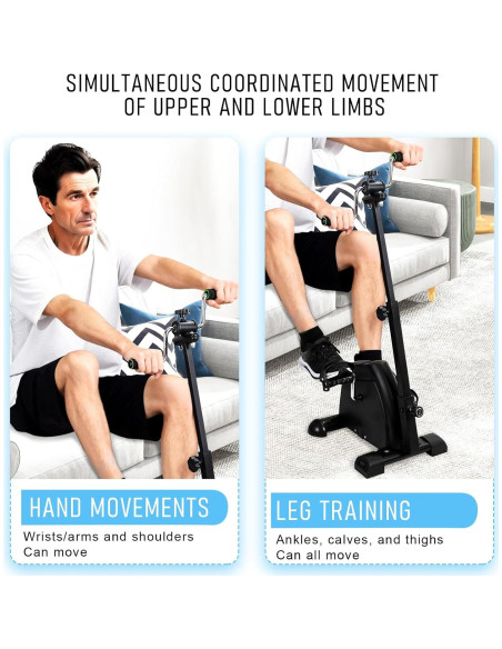 Bicicleta de Ejercicio Kripyery Ajustable para Ancianos Bicicleta de Ejercicio Kripyery Ajustable para Ancianos