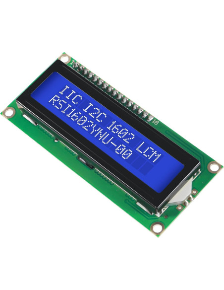 Módulo LCD 16x2 DORHEA Azul con Controlador I2C Módulo LCD 16x2 DORHEA Azul con Controlador I2C