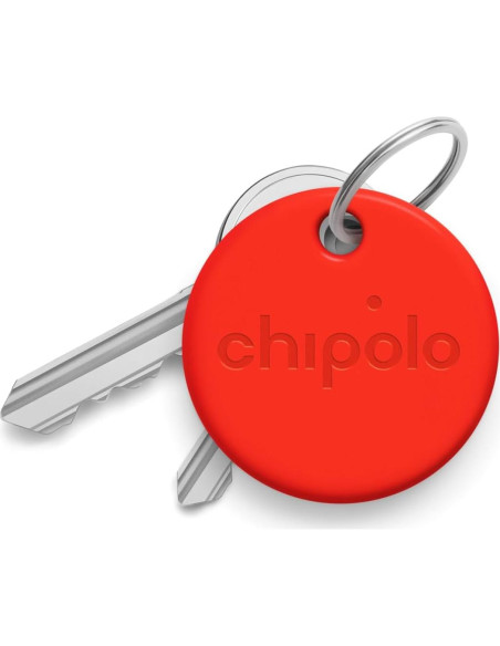 Chipolo ONE - Localizador Bluetooth de Llaves Rojo, 60m Chipolo ONE - Localizador Bluetooth de Llaves Rojo, 60m