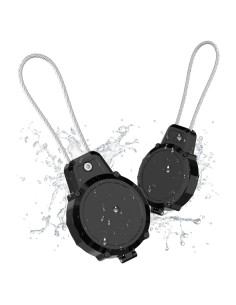 Soporte Antirrobo para AirTag BIQIRE - 2 Piezas Negro