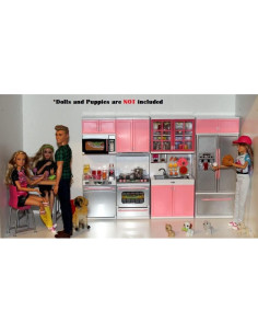 Juego de Cocina PowerTRC Rosa con Luz y Sonido 1.65 kg 2