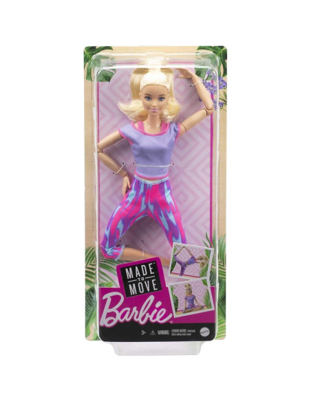 Muñeca Barbie Hecha para Moverse con 22 Juntas Flexibles Muñeca Barbie Hecha para Moverse con 22 Juntas Flexibles