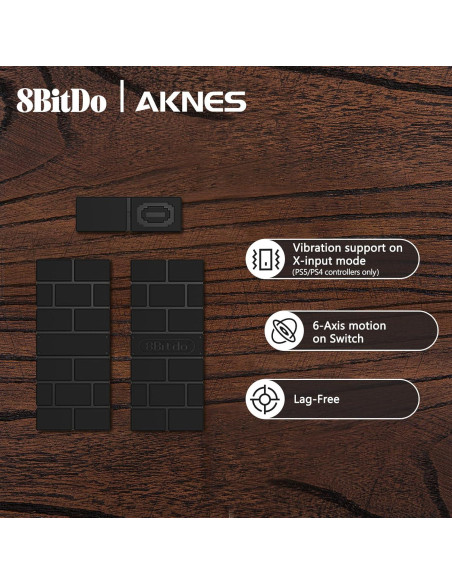 Adaptador Inalámbrico USB 8BitDo para Controladores PS5, Switch Adaptador Inalámbrico USB 8BitDo para Controladores PS5, Switch