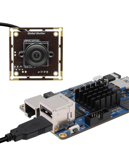 Cámara USB 1MP MMlove 720P 60fps Lente Ojo de Pez 170 Cámara USB 1MP MMlove 720P 60fps Lente Ojo de Pez 170
