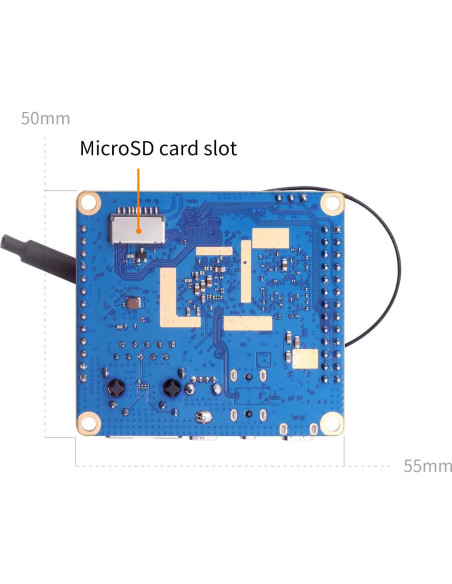 Mini PC Orange Pi Zero 3 4G LPDDR4 64 Bits 4K WiFi Bluetooth Mini PC Orange Pi Zero 3 4G LPDDR4 64 Bits 4K WiFi Bluetooth