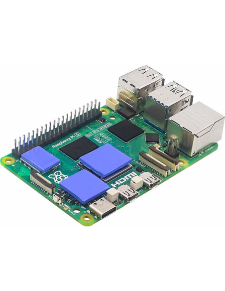 Radiador Activo Viprh para Raspberry Pi 5 - Enfriador de Aluminio Radiador Activo Viprh para Raspberry Pi 5 - Enfriador de Aluminio