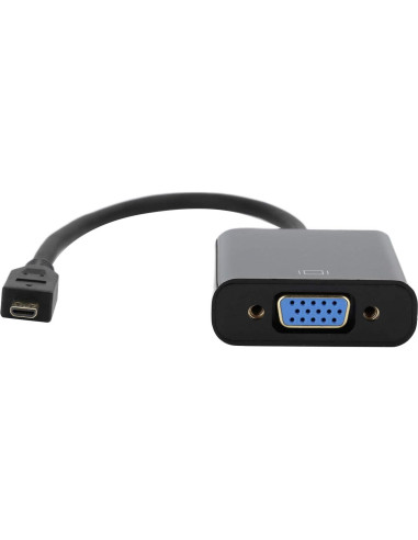 Convertidor de Video Micro HDMI a VGA 03 para Raspberry Pi 4B