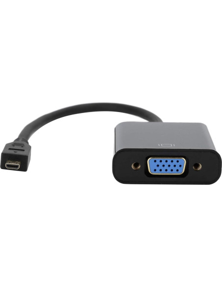 Convertidor de Video Micro HDMI a VGA 03 para Raspberry Pi 4B Convertidor de Video Micro HDMI a VGA 03 para Raspberry Pi 4B