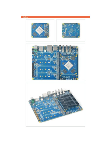 WayPonDEV Kit NAS CM3588 Plus 16GB RAM 8K Video 4x NVMe