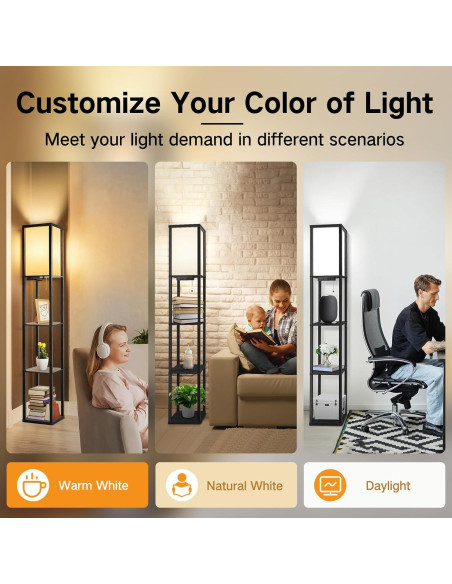 Lámpara de Pie Led Arco OUTON 3 Luces Moderna Negra 205 cm Lámpara de Pie Led Arco OUTON 3 Luces Moderna Negra 205 cm