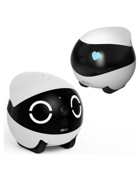 Cámara Robot para Mascotas ROLA Mini 2K + Enabot EBO SE 1080P Cámara Robot para Mascotas ROLA Mini 2K + Enabot EBO SE 1080P
