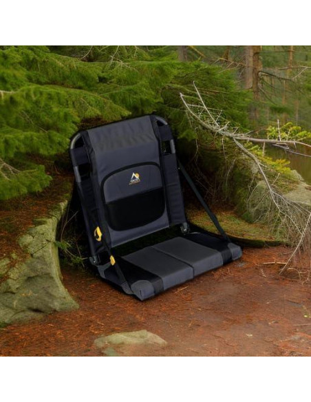 Asiento de Canoa Plegable GCI Outdoor SitBacker Negro Asiento de Canoa Plegable GCI Outdoor SitBacker Negro
