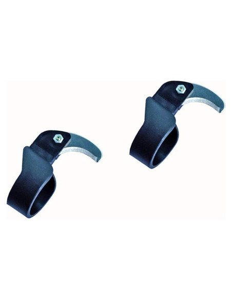 Cuchillo de Dedo de Seguridad TOGRAND 2Pcs 2cm Negro Cuchillo de Dedo de Seguridad TOGRAND 2Pcs 2cm Negro