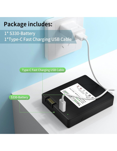 Batería Recargable WUHAO 12000mAh para Cerraduras Inteligentes Batería Recargable WUHAO 12000mAh para Cerraduras Inteligentes