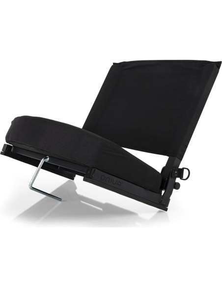 Silla de Estadio Plegable NFL Gridiron Unisex Adulto Negra Silla de Estadio Plegable NFL Gridiron Unisex Adulto Negra