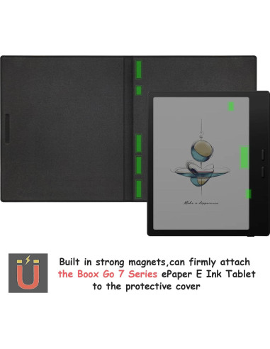 Funda Magnética GOVTVA para Onyx Boox Go 7 y Tablet Go 7"
