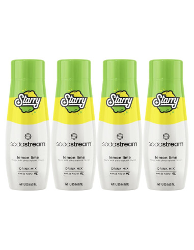 Mezcla de Bebida SodaStream Starry Limón Lima 4x440ml