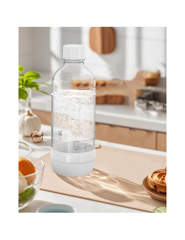 Botellas Reutilizables de Carbonatación OiDiPi 1L - Paquete de 2
