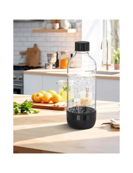 Botellas Reutilizables de Carbonatación OiDiPi 1L - Paquete de 2 Botellas Reutilizables de Carbonatación OiDiPi 1L - Paquete de 2
