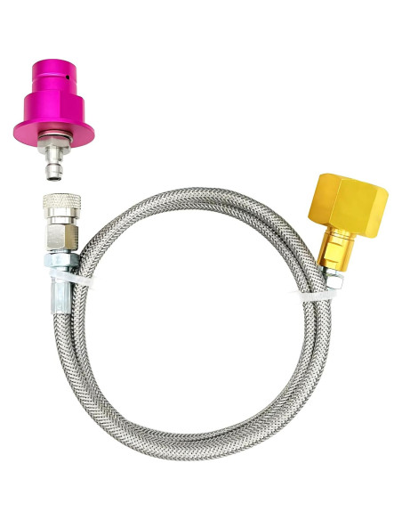 Adaptador de CO2 para Máquina Soda Terra DUO 152.4cm Adaptador de CO2 para Máquina Soda Terra DUO 152.4cm