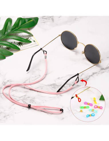Conector de Cadena para Gafas PATIKIL Ajustable Oro