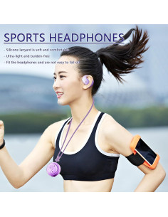 Auriculares Inalámbricos Bluetooth 5.4 ANEFOSE OWS Negro 2