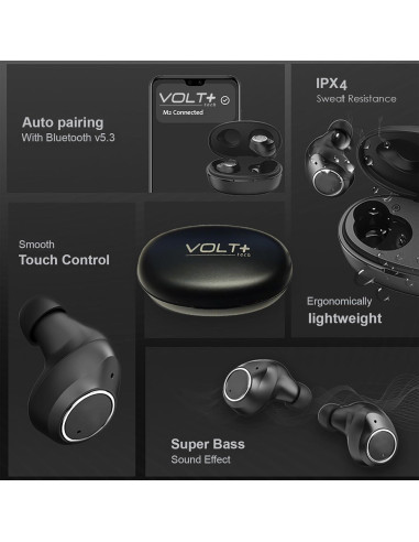 Auriculares Inalámbricos Bluetooth V5.3 VOLT PLUS XG01 IPX6