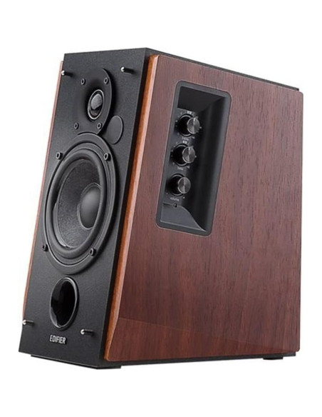 Altavoces Estantería Bluetooth Edifier 66W RMS Madera 2.0 Altavoces Estantería Bluetooth Edifier 66W RMS Madera 2.0