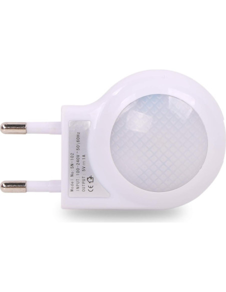 Paquete de 4 Luces Nocturnas LED Omeet con Sensor de Luz 0.7W Paquete de 4 Luces Nocturnas LED Omeet con Sensor de Luz 0.7W