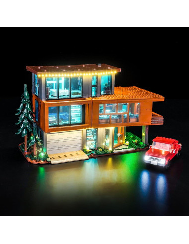 Kit de Iluminación LED Brickshining para Lego Casa Cullen 21354