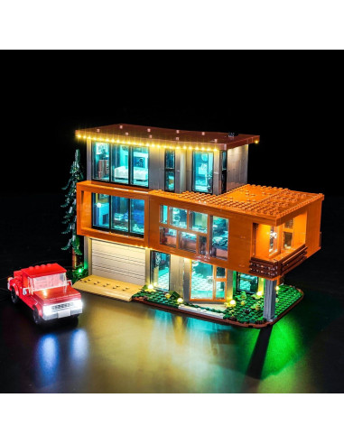 Kit de Iluminación LED Brickshining para Lego Casa Cullen 21354
