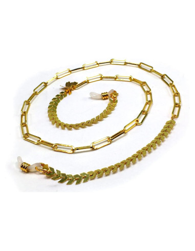 Cadena para Gafas ALBATROSART con Cuentas de Piedra Natural